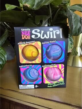NIB Needoh Swirls 4-Pack